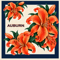 b.Honey Scarf: Auburn University — tiger lily artwork