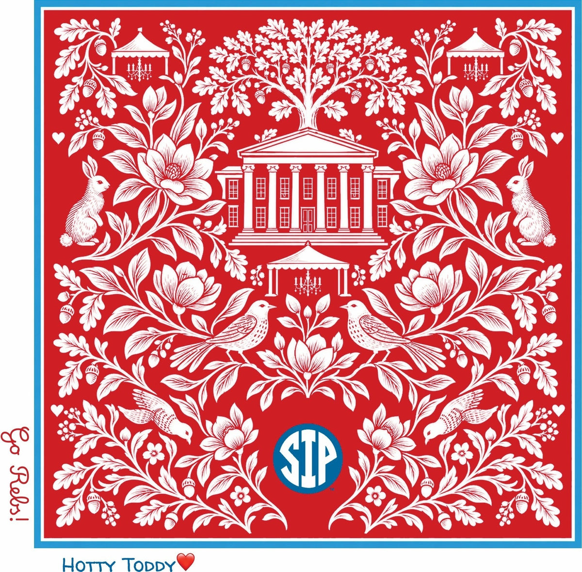 b.Honey Square™: University of Mississippi upright artwork