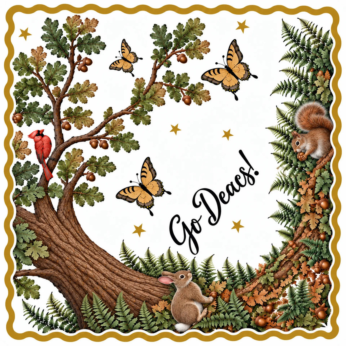 b.Honey Paw: Wake Forest University artwork