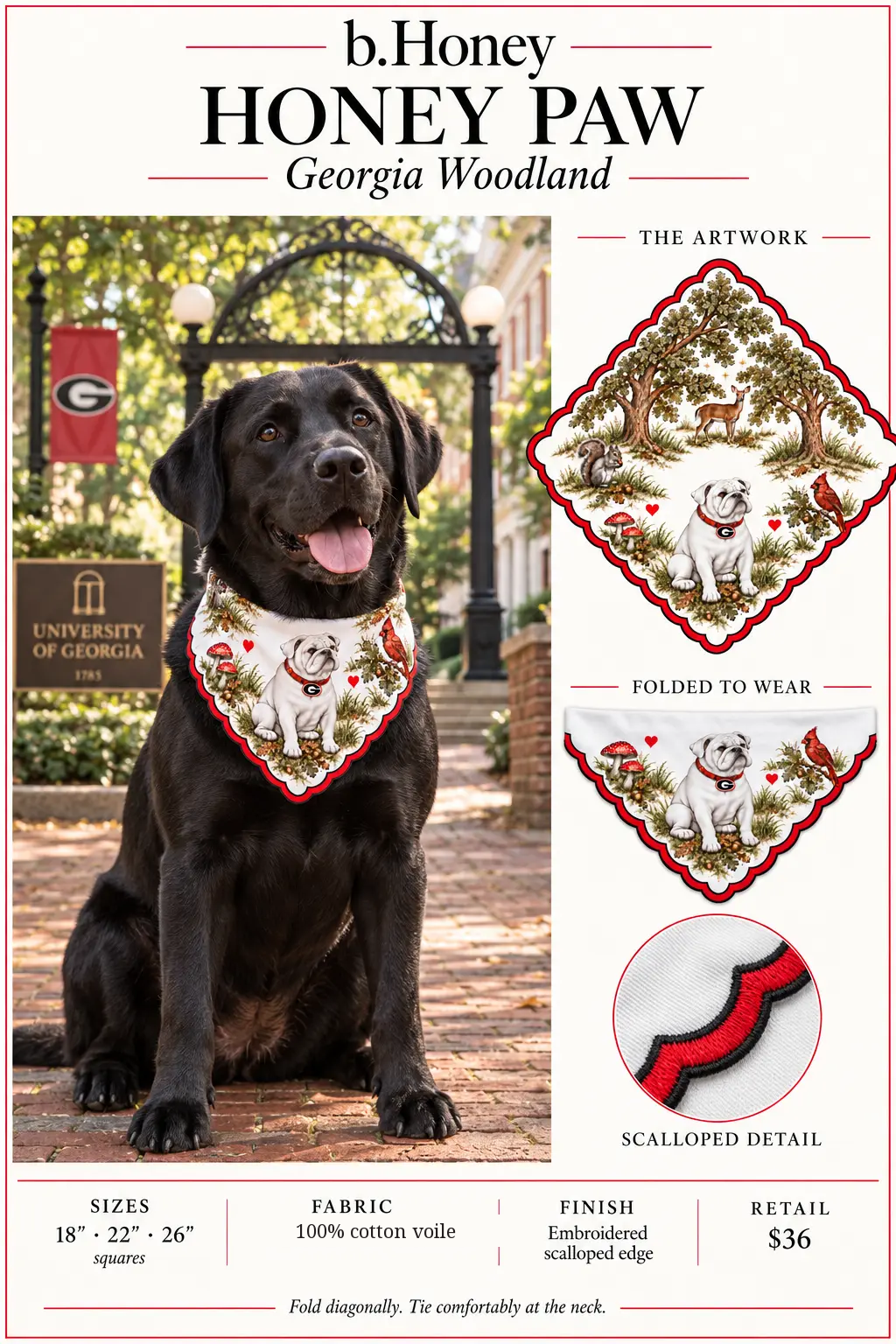 Honey Paw Georgia product board