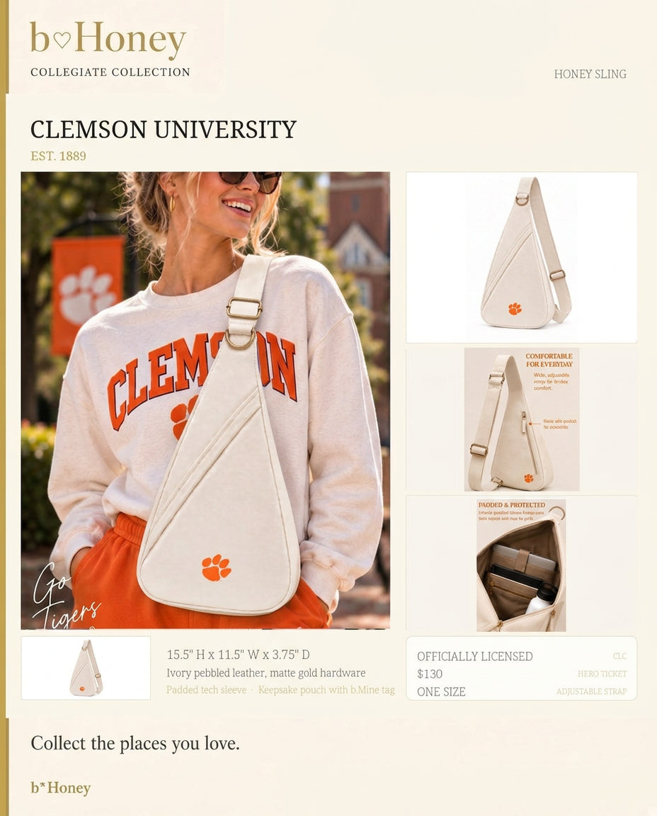 Honey Sling: Clemson University product board
