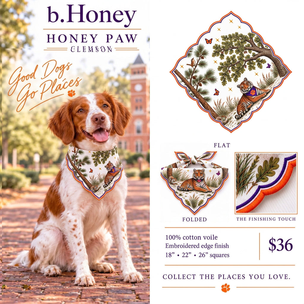Honey Paw: Clemson University product board