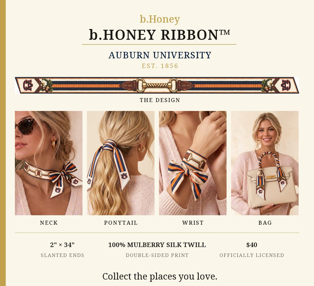 b.Honey Ribbon: Auburn University product board