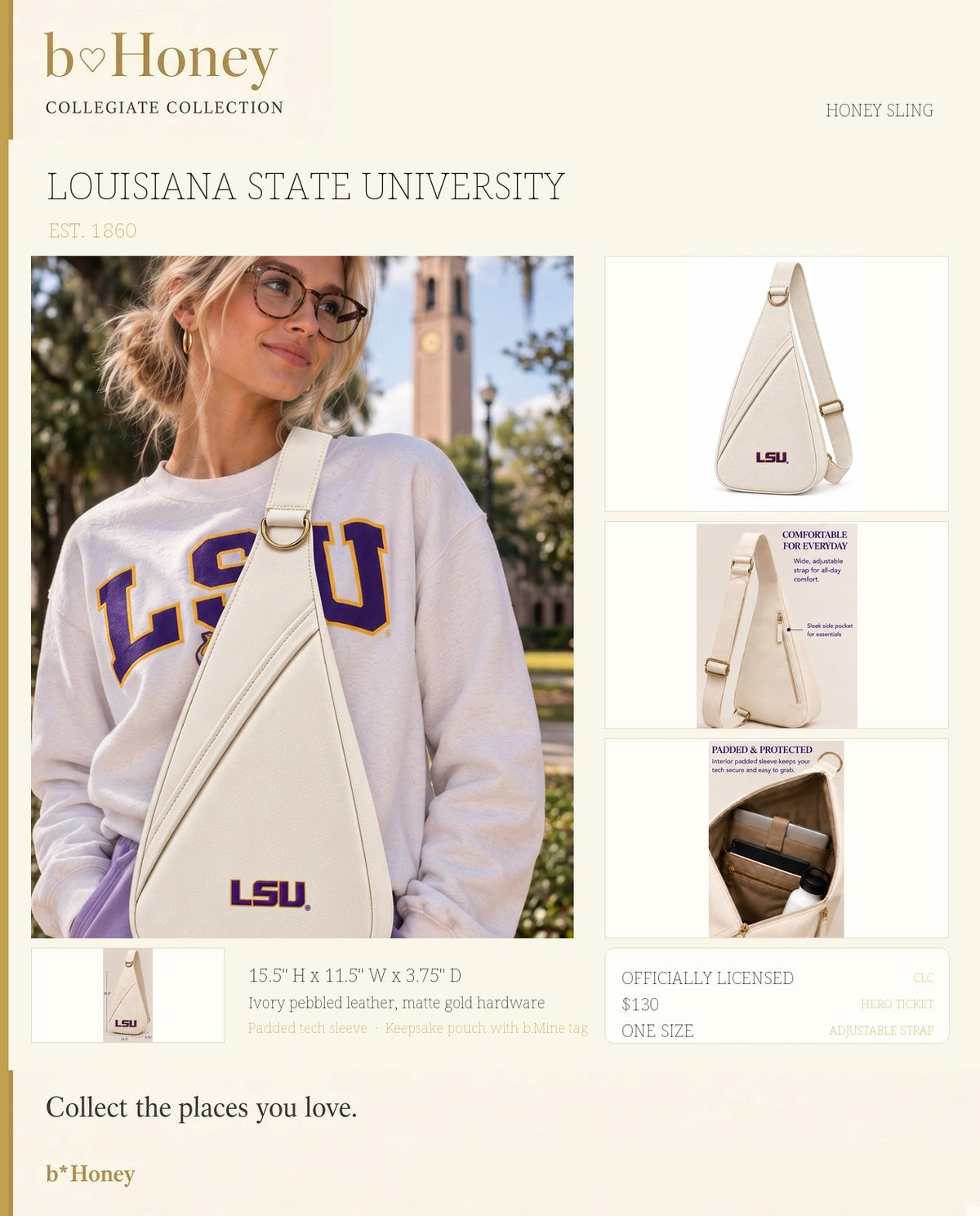 Honey Sling: Louisiana State University product board