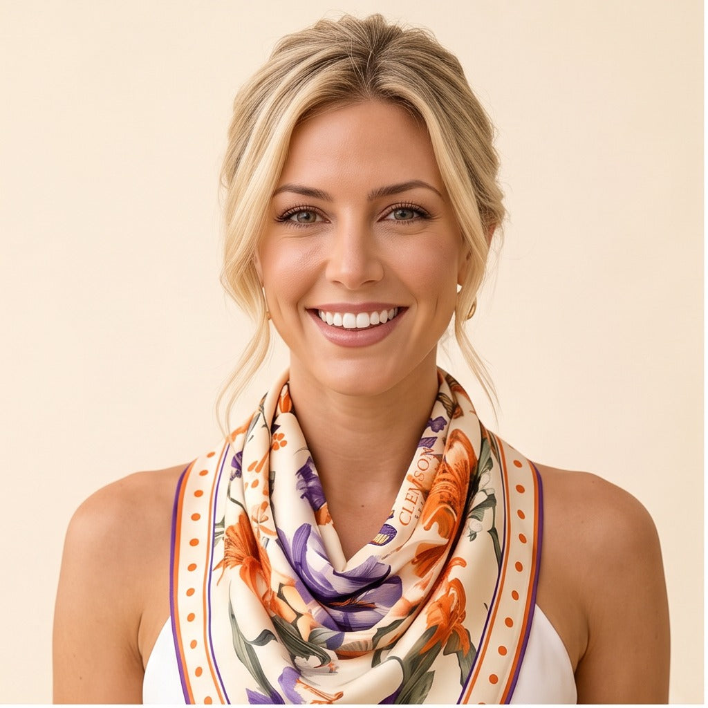 Clemson University Honey Scarf neck wrap