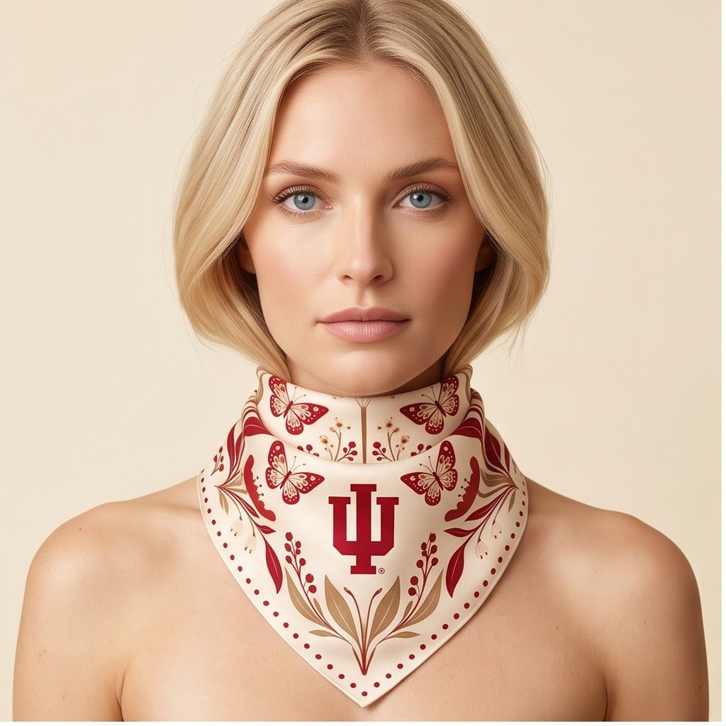 Indiana University Honey Scarf neck wrap