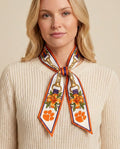 Honey Ribbon: Clemson University tied at the neck