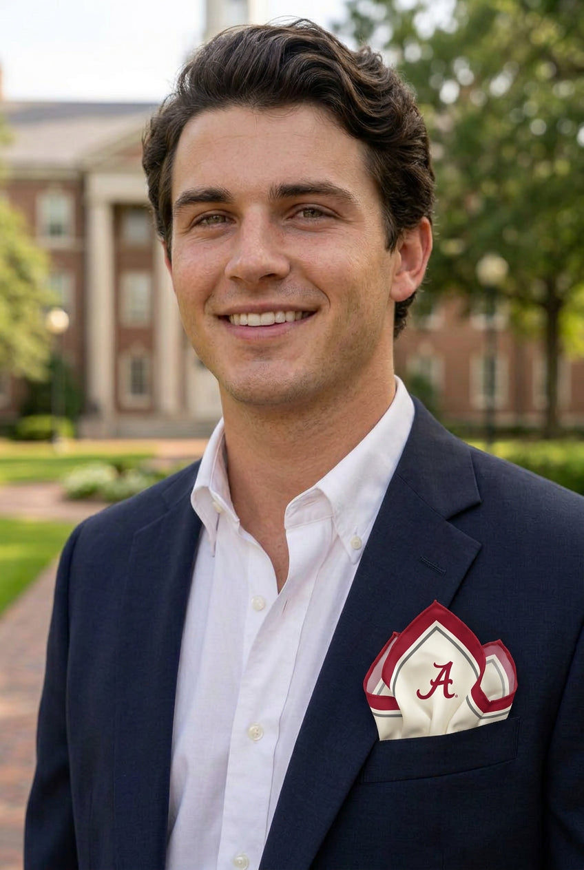 b.Honey Pocket™: University of Alabama worn in a puff fold