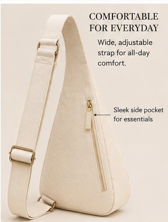 Honey Sling Colorado adjustable strap and side pocket