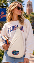 Model wearing the Honey Sling: University of Florida