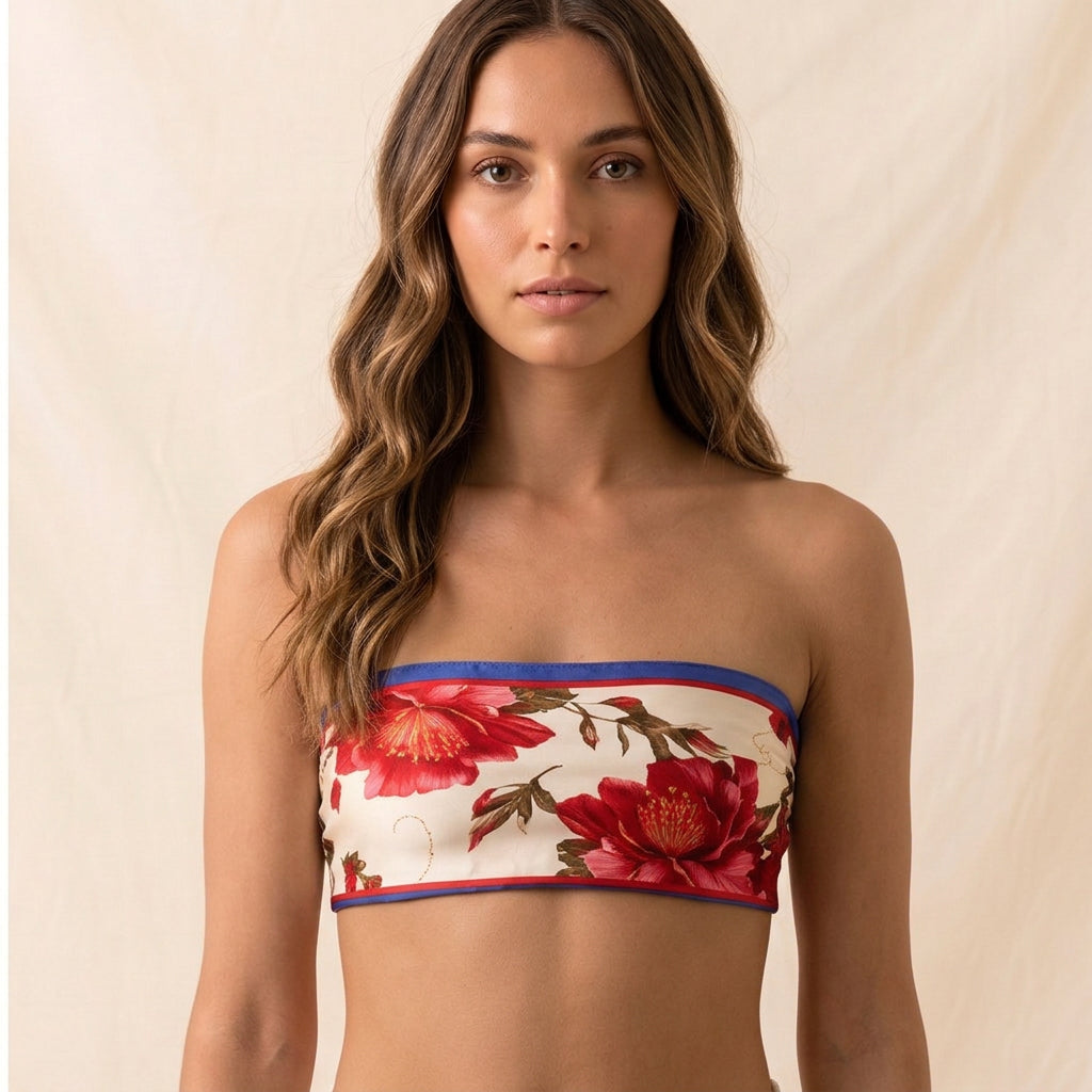 SMU Honey Scarf front bandeau with tie hidden at back