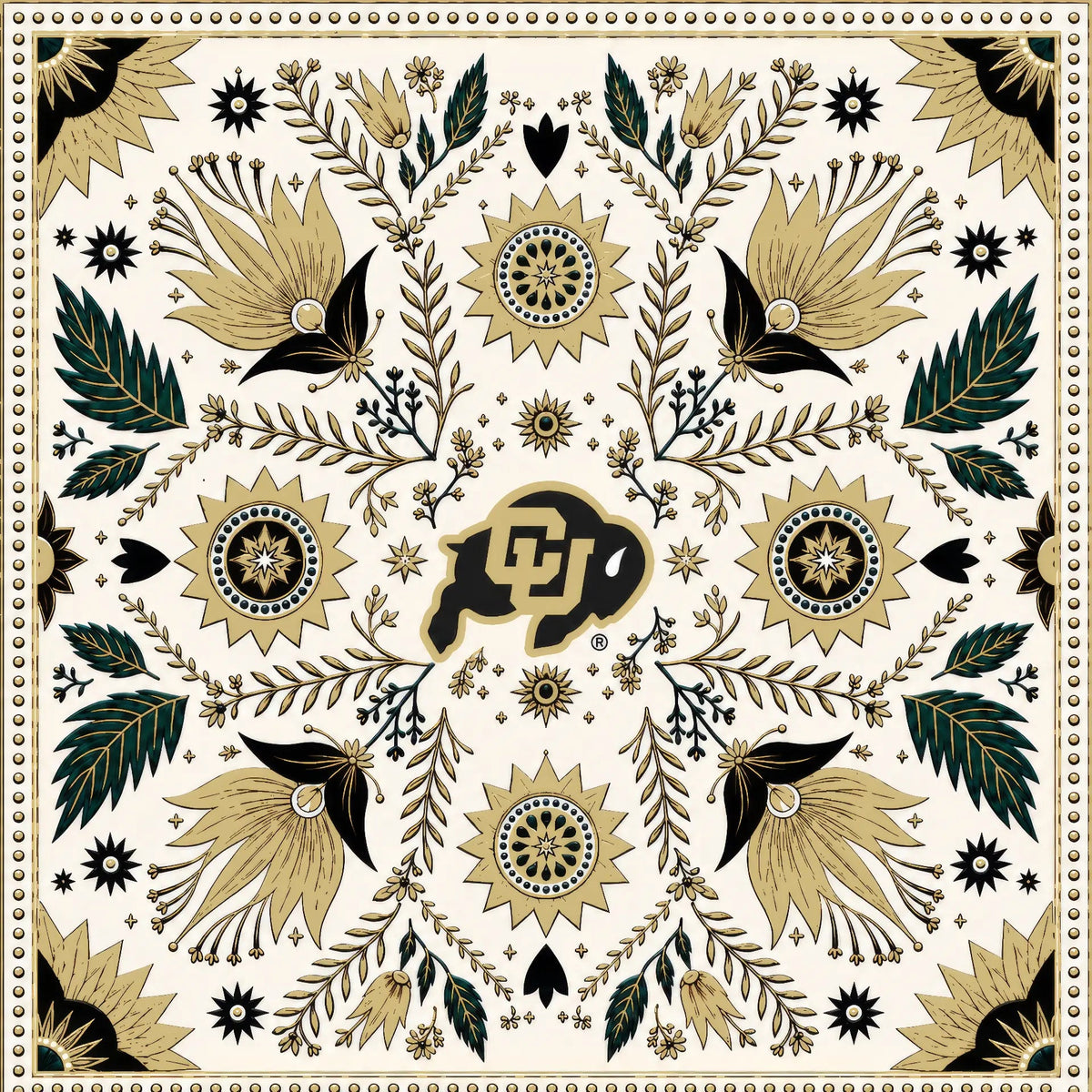 Colorado Honey Scarf flat artwork