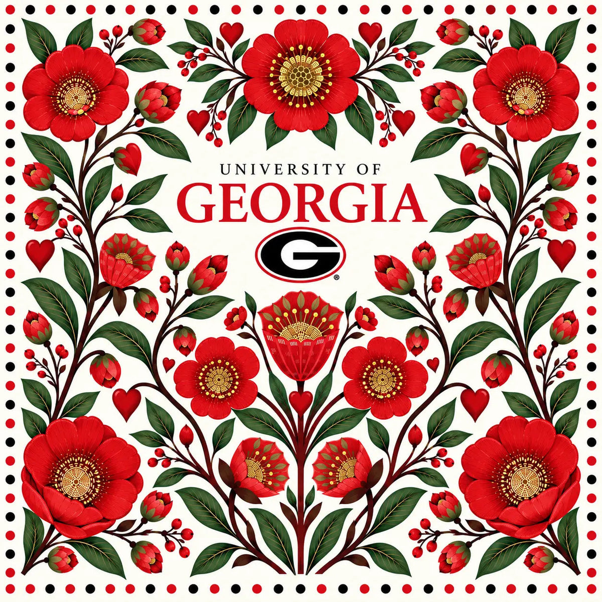 Georgia Honey Scarf flat artwork