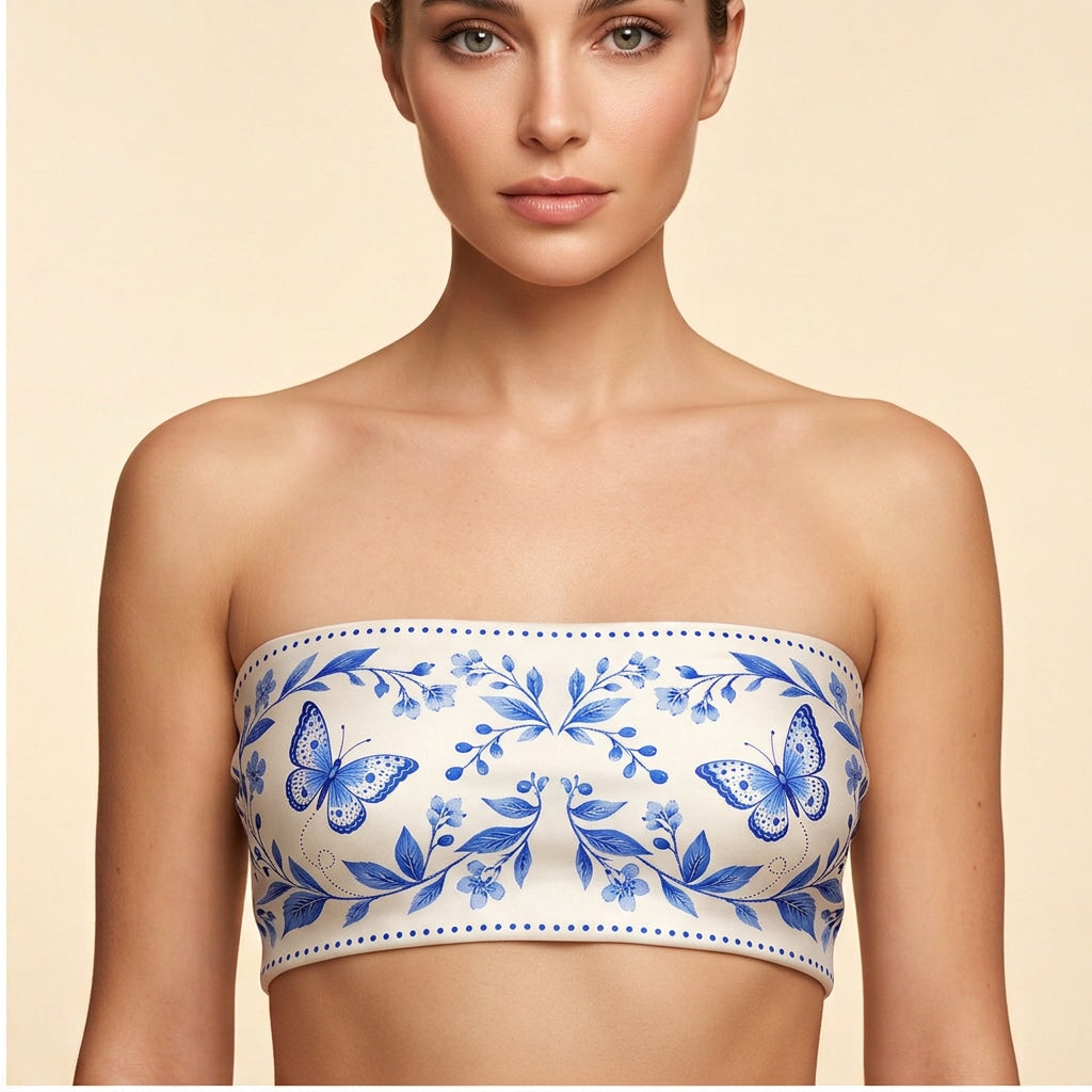 Kentucky Honey Scarf front bandeau with tie hidden at back