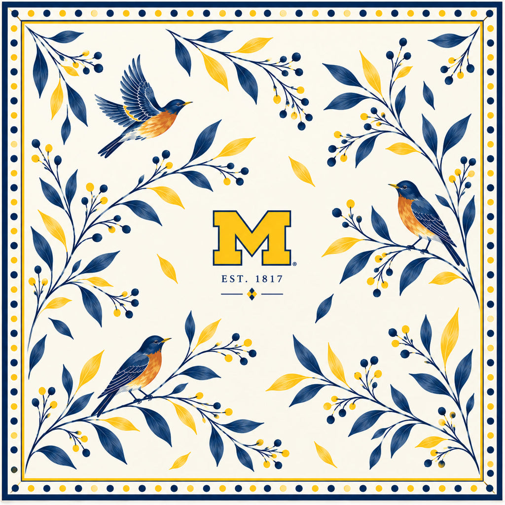 Michigan Honey Scarf flat artwork