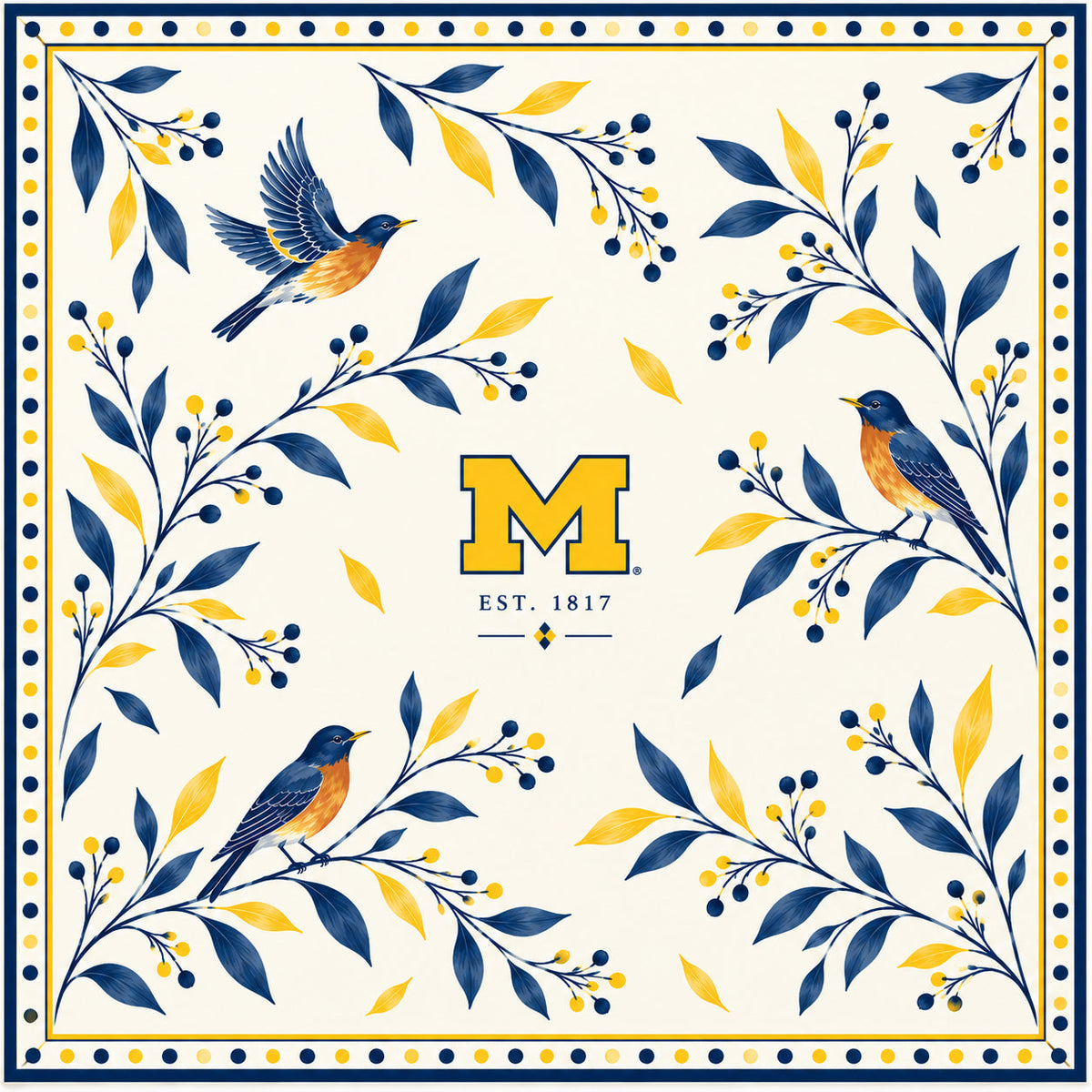 Michigan Honey Scarf flat artwork
