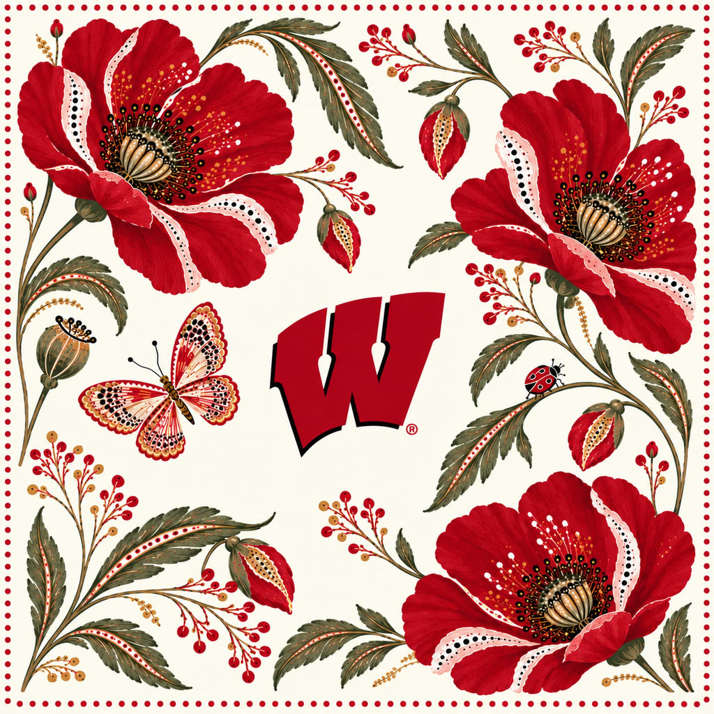 Wisconsin Honey Scarf flat artwork