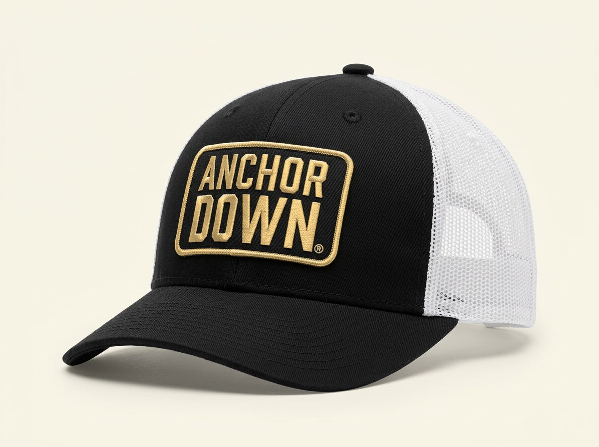 Vanderbilt Lid, Black / White Mesh