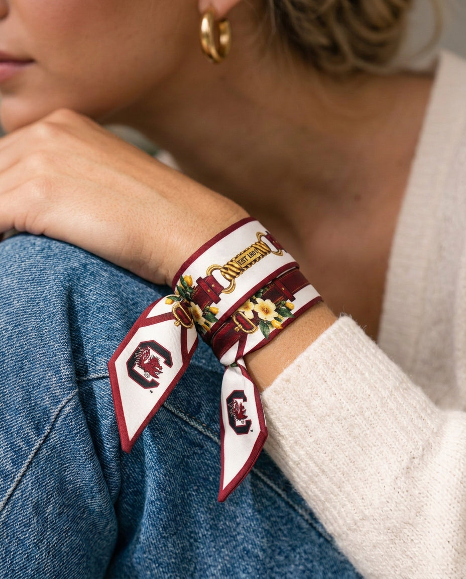 South Carolina b.Honey Ribbon wrapped at the wrist