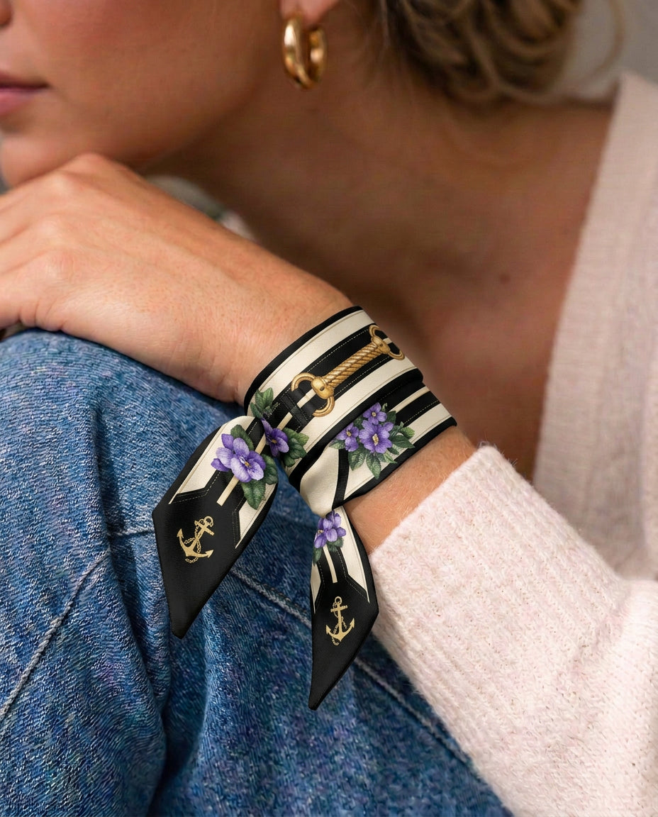 Wrapped on the wrist