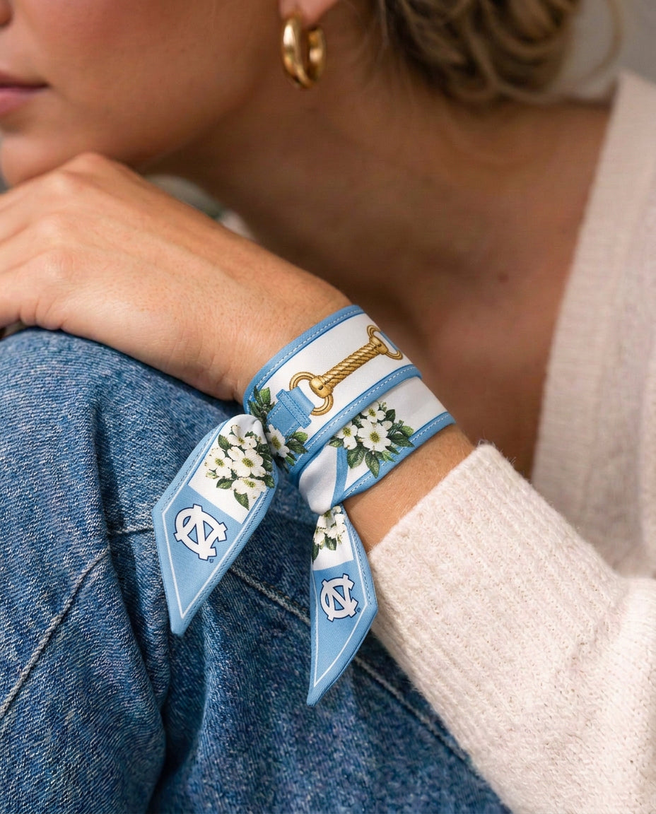 Wrapped at the wrist